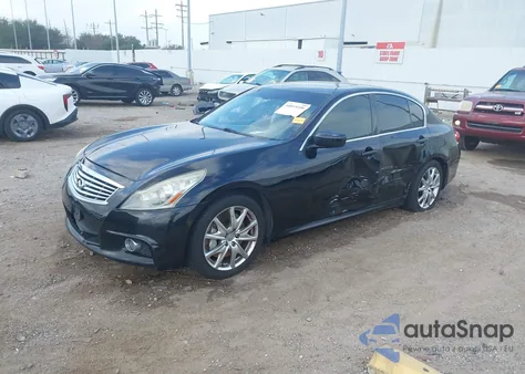 2013 Infiniti G37 Journey из США, поврежденный, VIN JN1CV6AP4DM711568